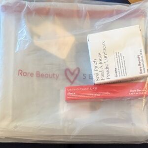 Rare Beauty Happy Powder Blush and Lip Oil Set